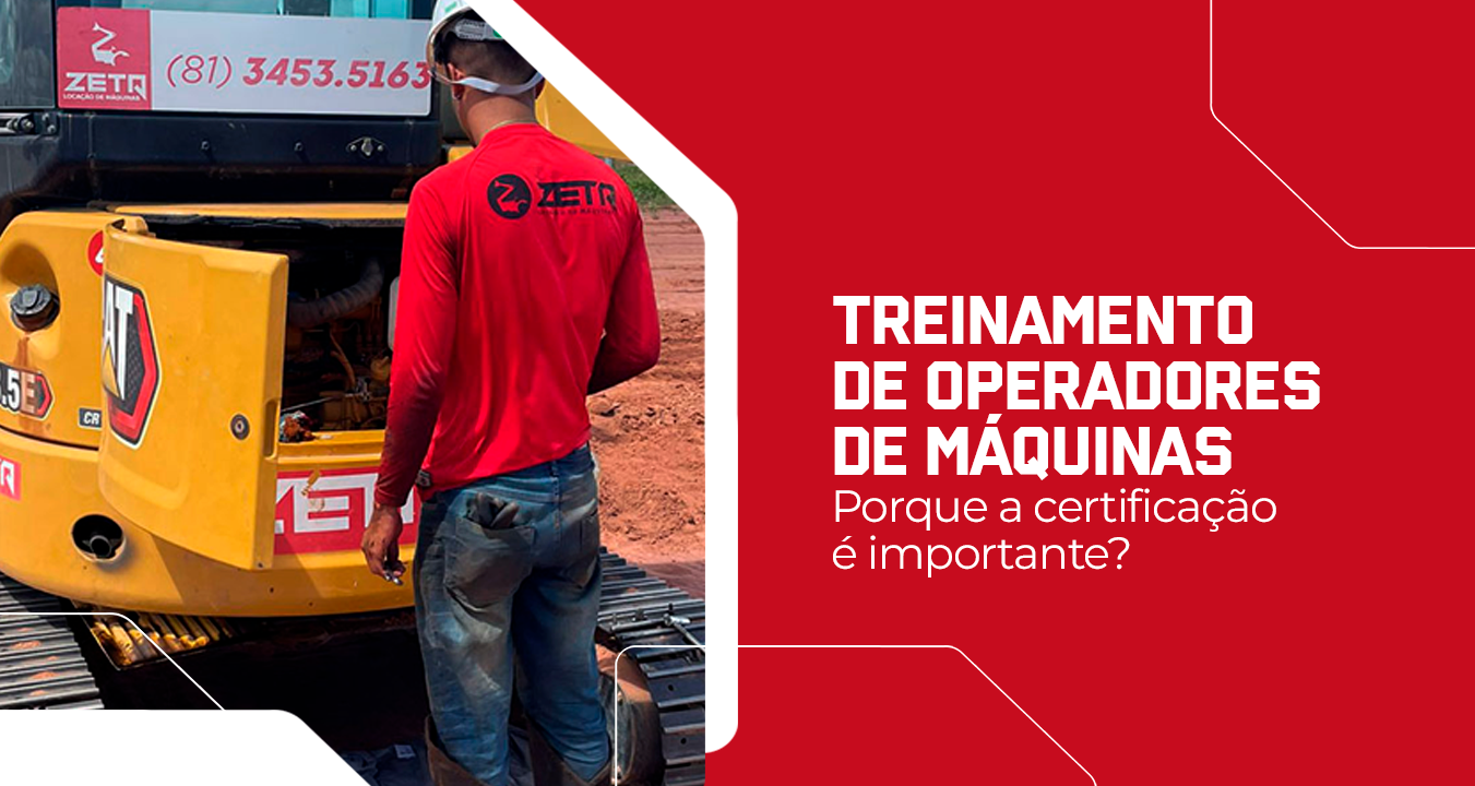 Treinamento de operadores de máquinas: Porque a certificação é importante?