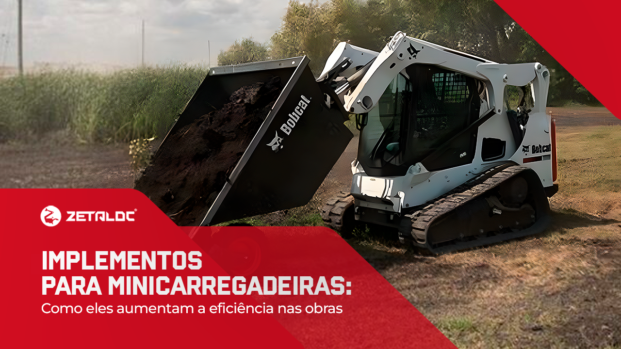  Implementos para minicarregadeiras: Como eles aumentam a eficiência nas obras