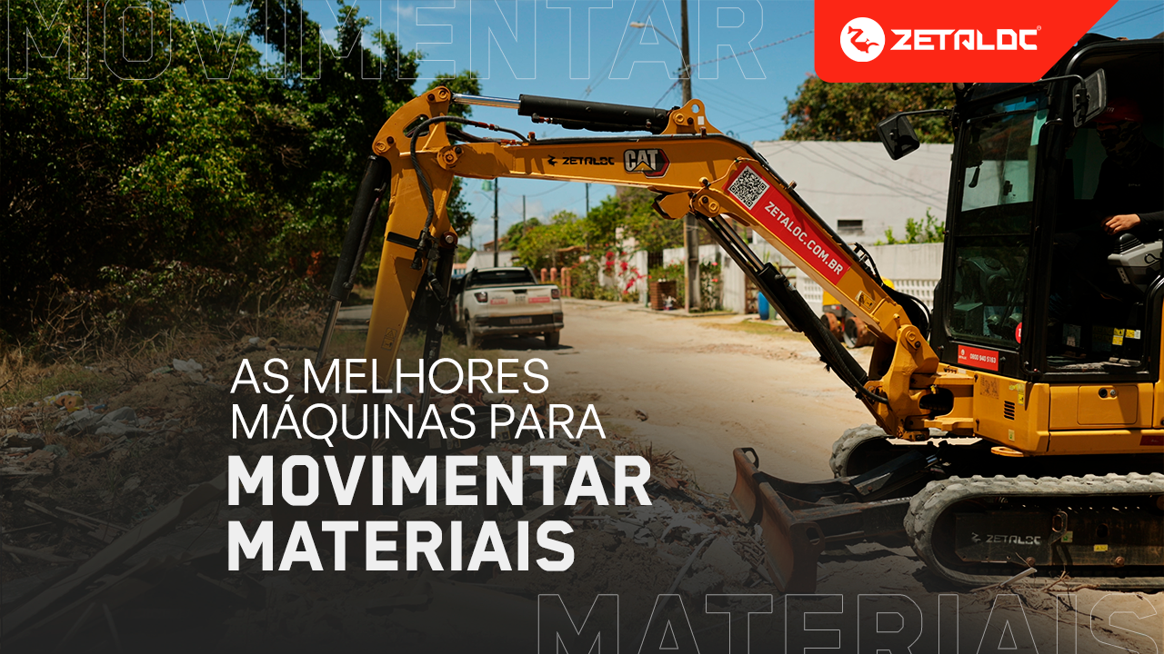 Qual a melhor máquina para transportar materiais?