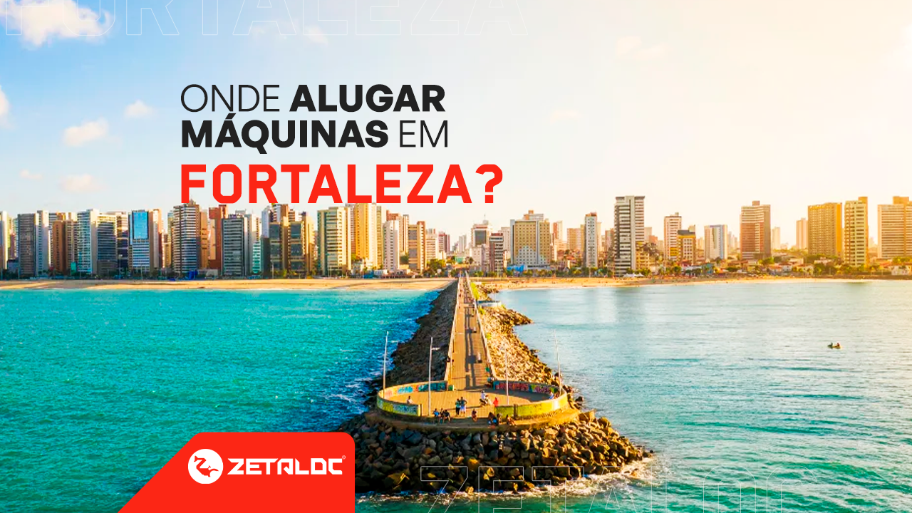 Aluguel de máquinas em Fortaleza: soluções completas para obras que exigem produtividade