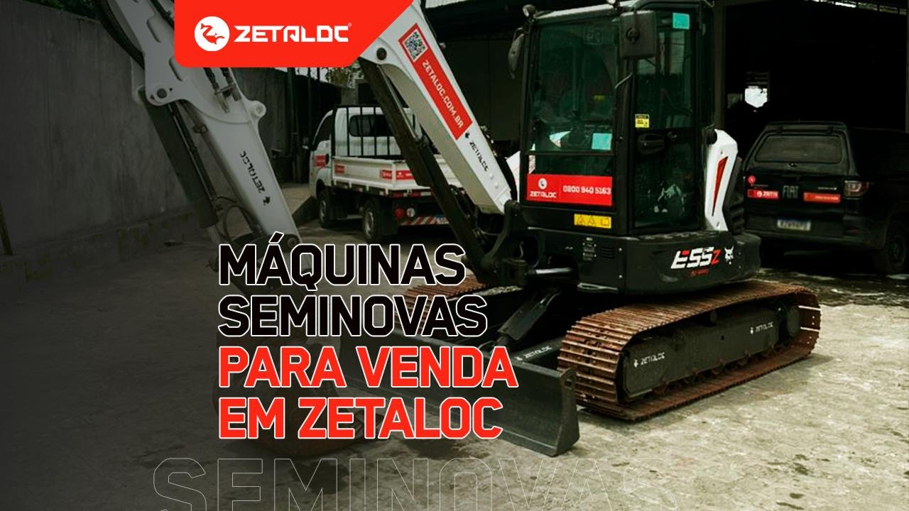 Máquinas seminovas para venda: como escolher com segurança para sua obra